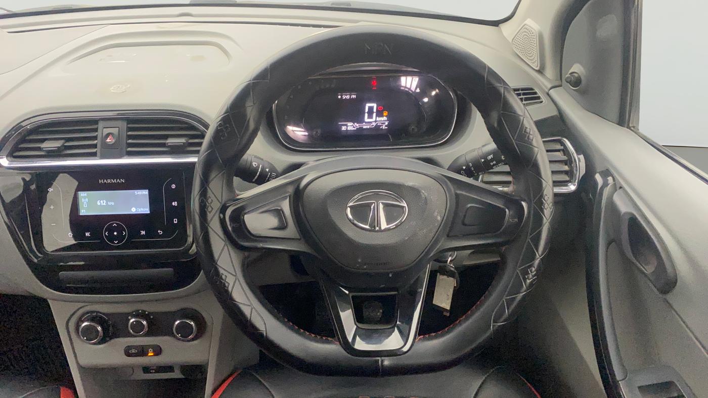 2021 Tata TIGOR XM PETROL, Petrol, Manual, 30,140 km, Steering Wheel Close Up