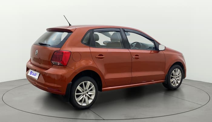 2015 Volkswagen Polo HIGHLINE1.2L, Petrol, Manual, 91,655 km, Right Back Diagonal