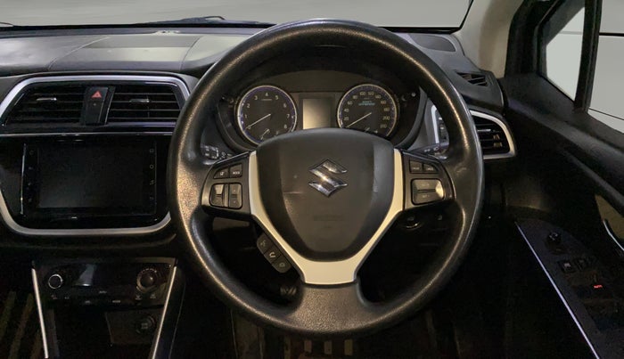 2020 Maruti S Cross ZETA 1.5, Petrol, Manual, 84,354 km, Steering Wheel Close Up
