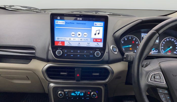 2019 Ford Ecosport TITANIUM + 1.5L PETROL AT, Petrol, Automatic, 71,959 km, Air Conditioner