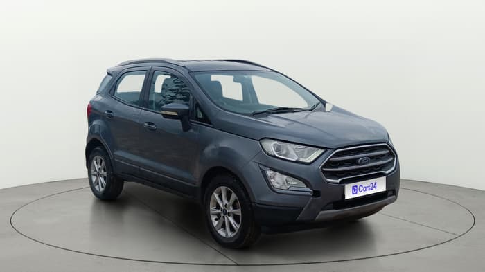 2018 Ford Ecosport TITANIUM 1.5L DIESEL, Diesel, Manual, 1,00,854 km, Right Front Diagonal