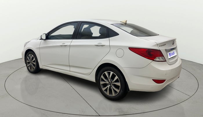2013 Hyundai Verna FLUIDIC 1.6 CRDI SX, Diesel, Manual, 96,675 km, Left Back Diagonal