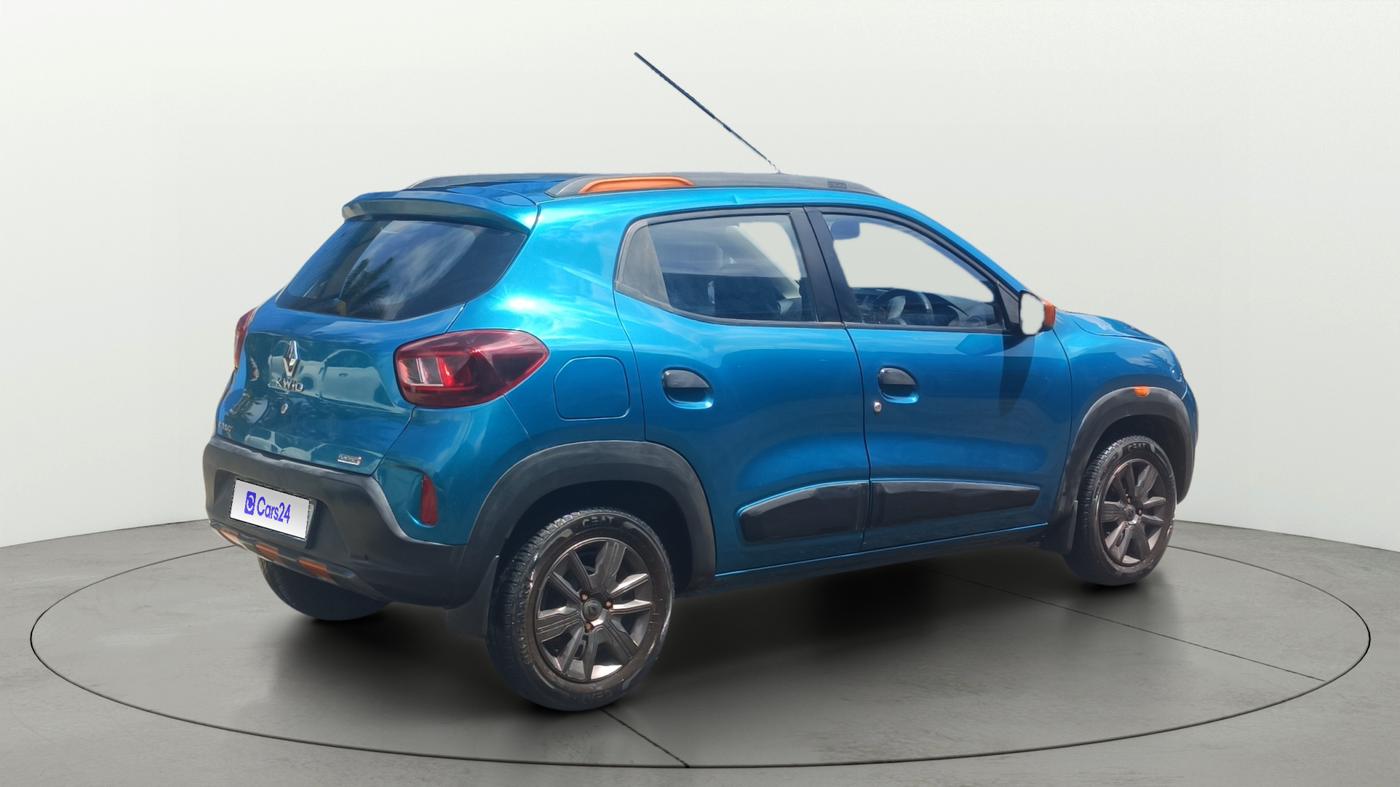 2022 Renault Kwid CLIMBER 1.0 AMT (O), Petrol, Automatic, 34,918 km, Right Back Diagonal