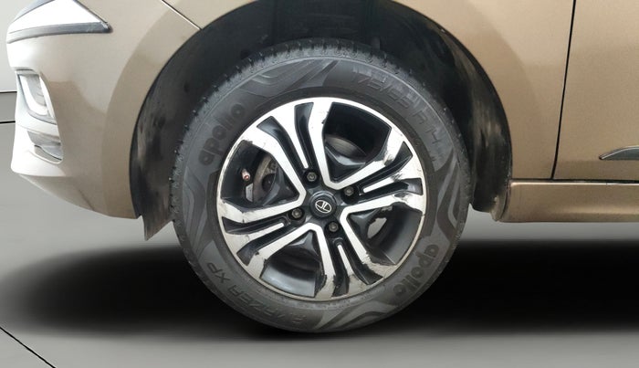 2024 Tata TIGOR XZA Plus iCNG , CNG, Automatic, 25,300 km, Left Front Wheel