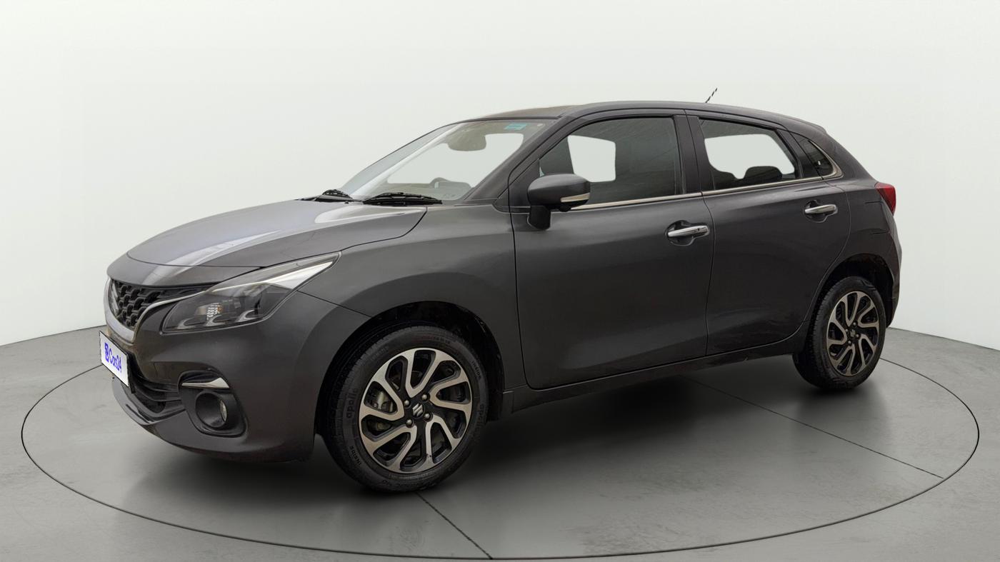 2023 Maruti Baleno ALPHA 1.2 AGS, Petrol, Automatic, 49,492 km, Left Front Diagonal