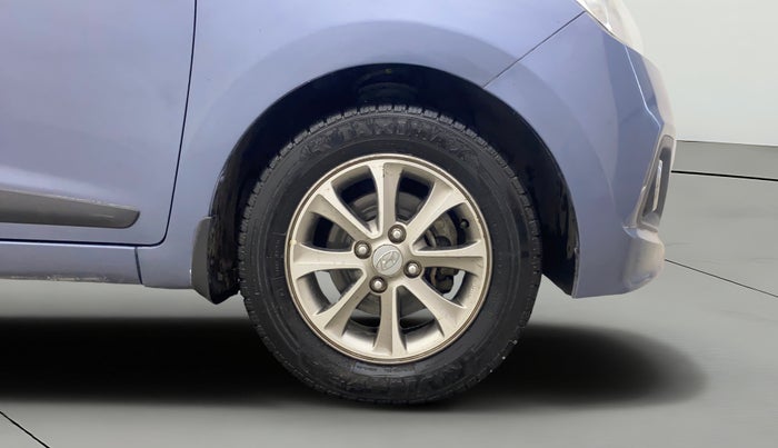 2016 Hyundai Grand i10 ASTA (O) 1.2 KAPPA VTVT, Petrol, Manual, 95,606 km, Right Front Wheel