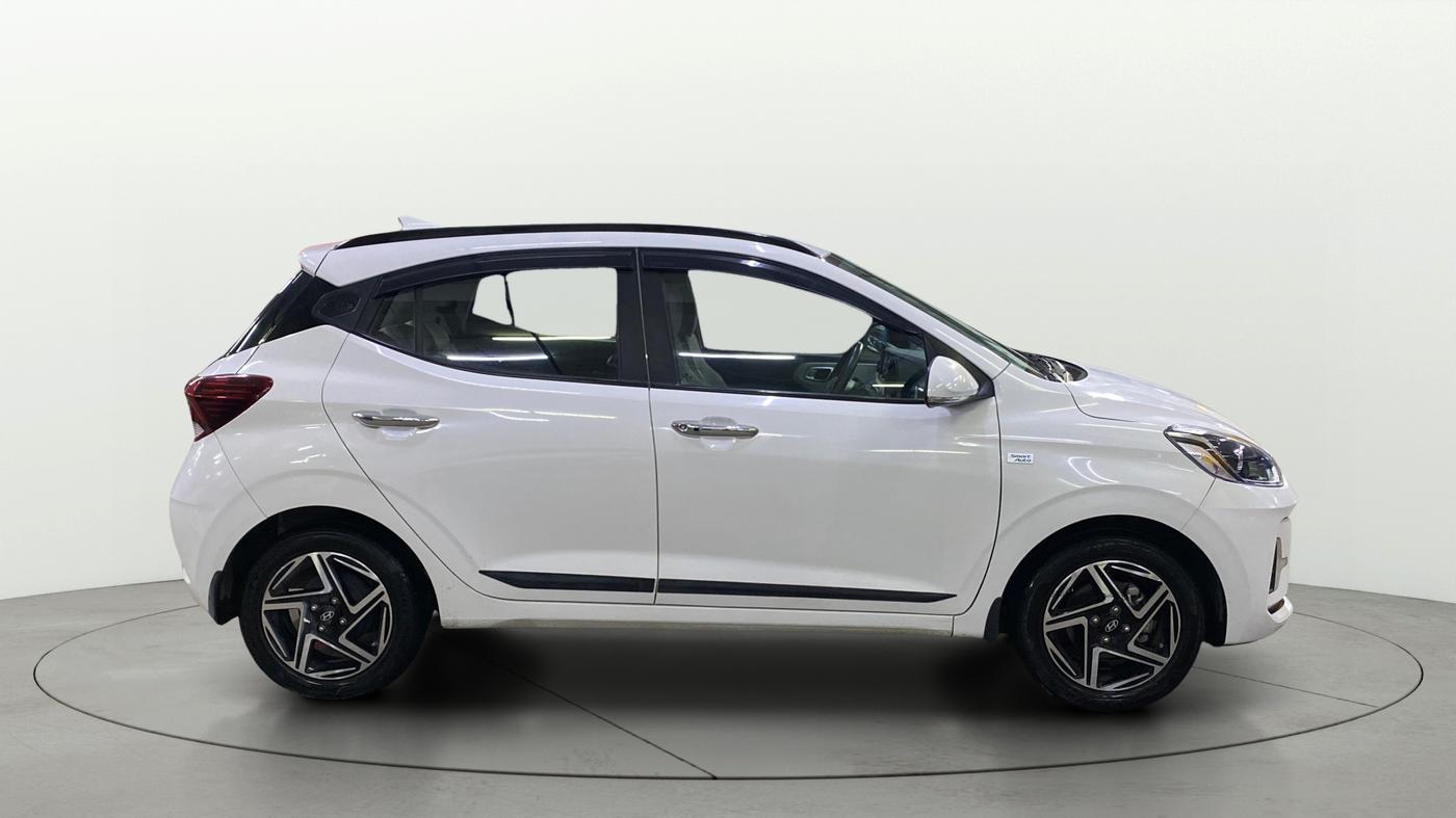 2023 Hyundai GRAND I10 NIOS ASTA AMT 1.2 KAPPA VTVT, Petrol, Automatic, 7,608 km, Right Side View