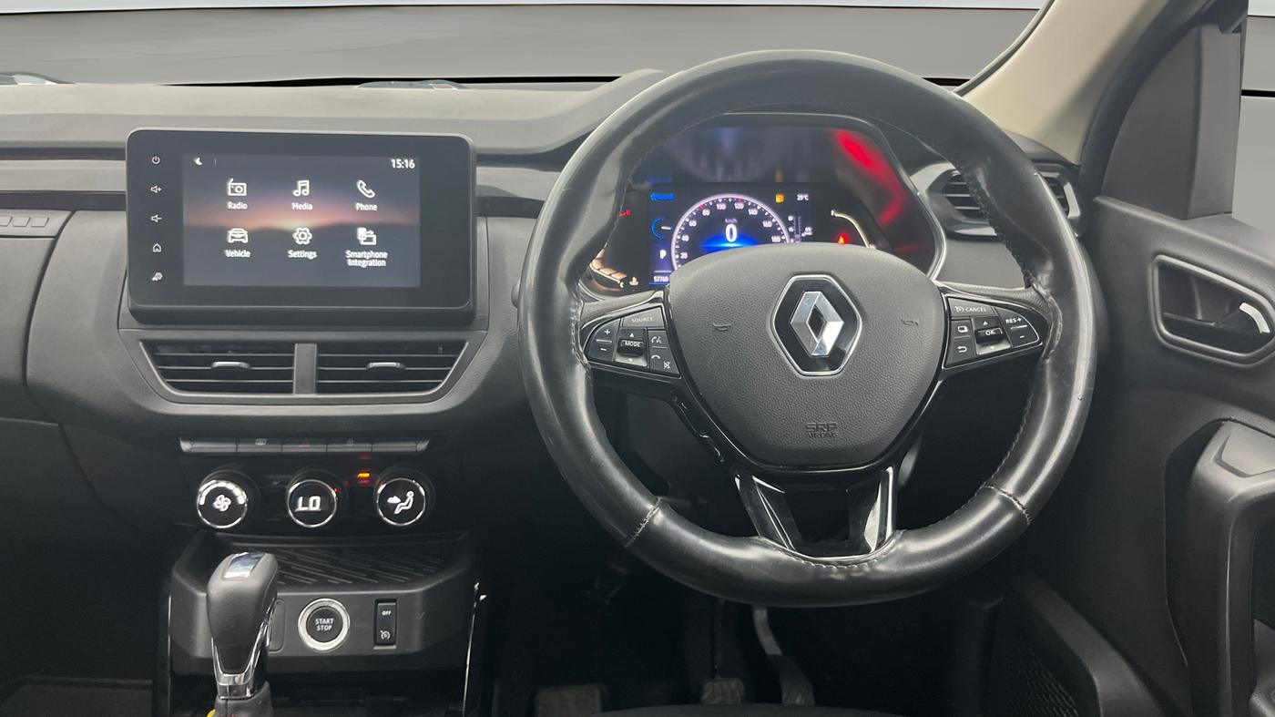 2022 Renault Kiger RXZ TURBO CVT, Petrol, Automatic, 57,757 km, Steering Wheel Close Up