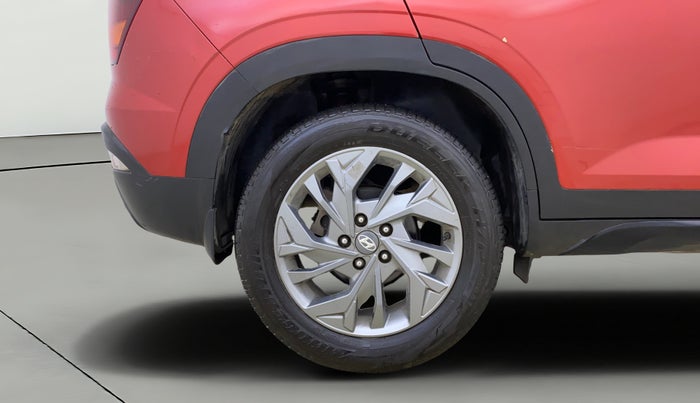 2020 Hyundai Creta SX (O) 1.4 TURBO DCT DUAL TONE, Petrol, Automatic, 65,875 km, Right Rear Wheel