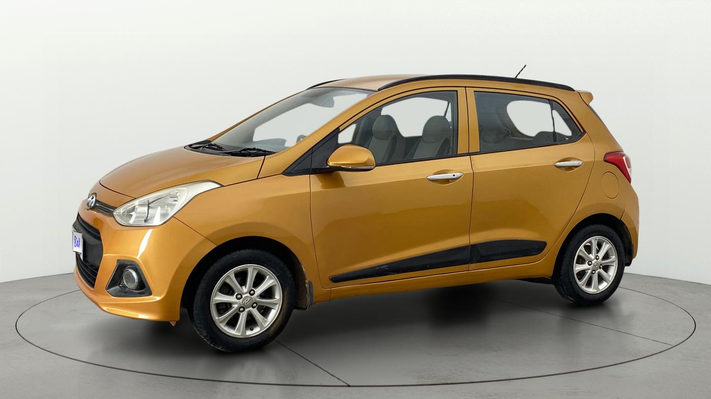 2016 Hyundai Grand i10 ASTA AT 1.2 KAPPA VTVT, Petrol, Automatic, 1,00,343 km, Left Front Diagonal