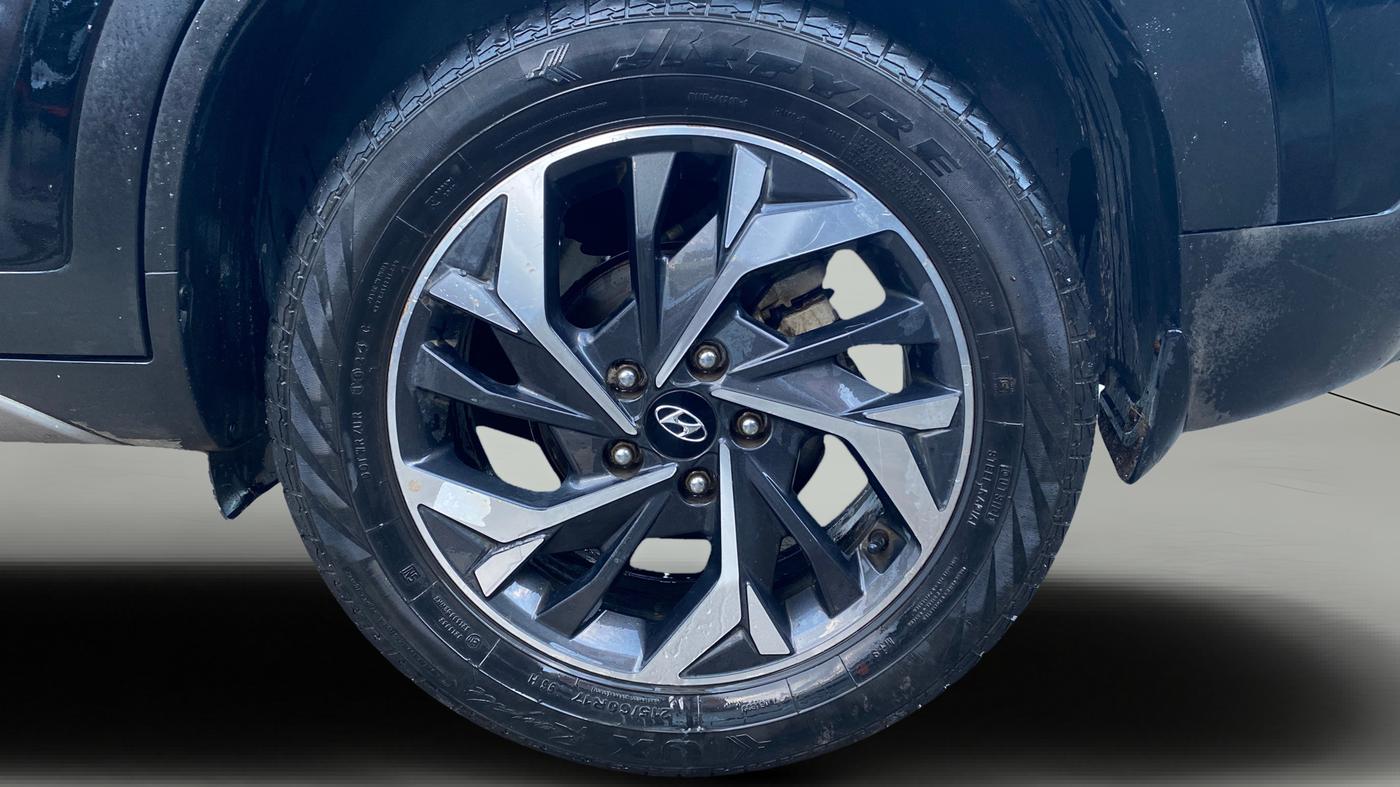 2021 Hyundai Creta SX (O) AT 1.5 DIESEL, Diesel, Automatic, 1,00,034 km, Left Rear Wheel