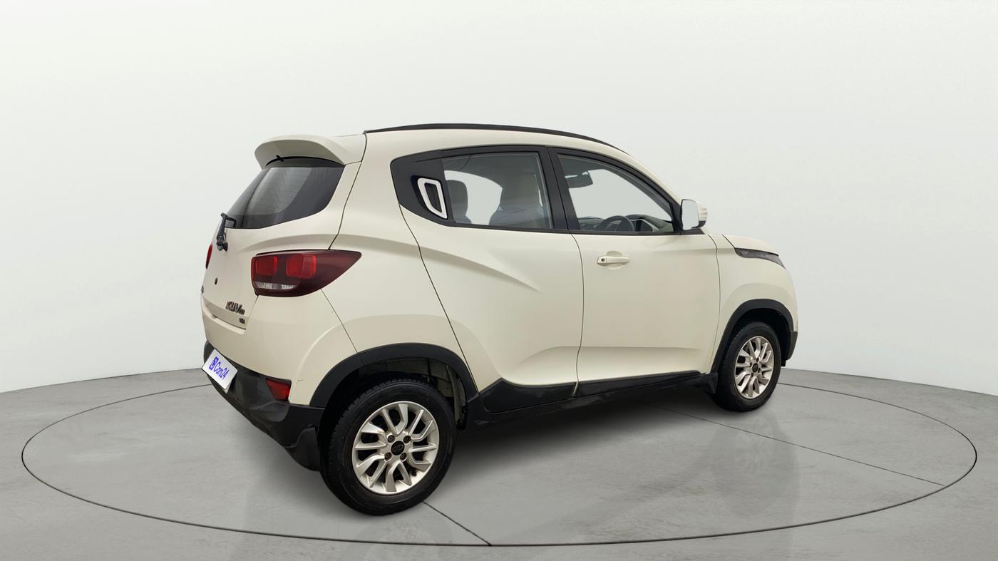 2016 Mahindra Kuv100 K8 5 STR, Petrol, Manual, 24,538 km, Right Back Diagonal
