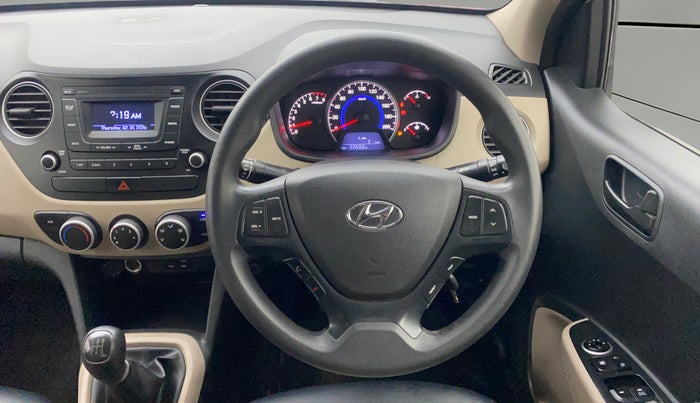 2018 Hyundai Grand i10 MAGNA 1.2 KAPPA VTVT, Petrol, Manual, 22,602 km, Steering Wheel Close Up