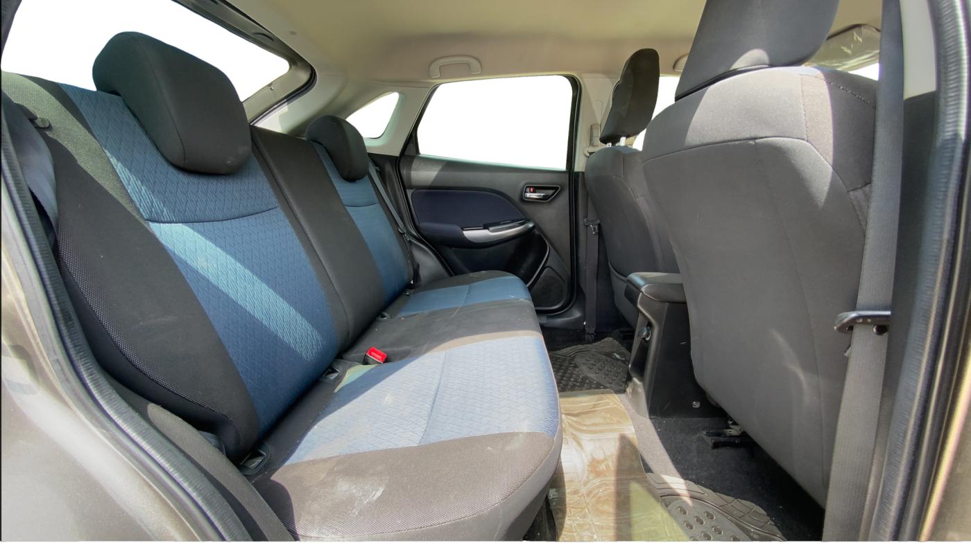 2019 Toyota Glanza V CVT, Petrol, Automatic, 57,126 km, Right Side Rear Door Cabin