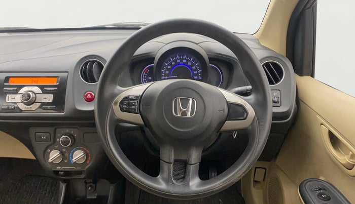 2015 Honda Amaze 1.2L I-VTEC S, Petrol, Manual, 36,690 km, Steering Wheel Close Up