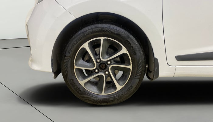 2017 Hyundai Grand i10 SPORTZ (O) AT 1.2 KAPPA VTVT, Petrol, Automatic, 66,322 km, Left Front Wheel