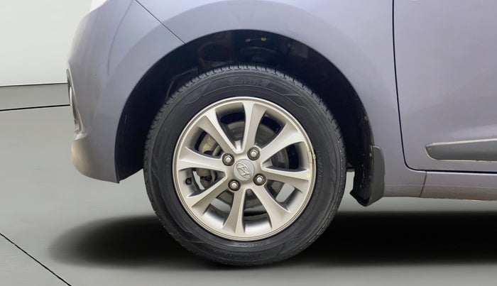 2016 Hyundai Grand i10 ASTA (O) 1.2 KAPPA VTVT, Petrol, Manual, 43,970 km, Left Front Wheel