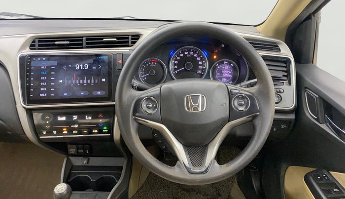 2017 Honda City 1.5L I-VTEC V MT, Petrol, Manual, 1,13,594 km, Steering Wheel Close Up