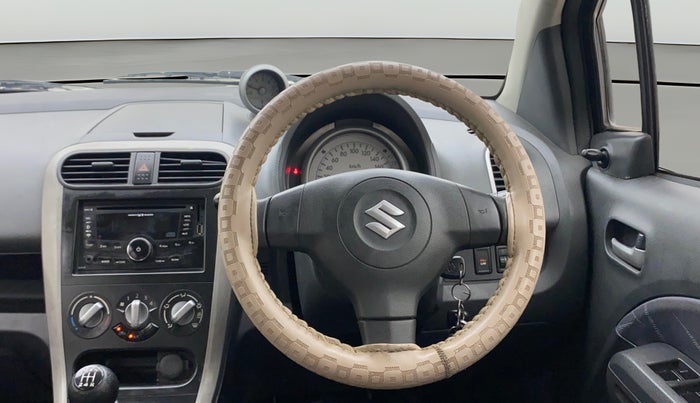 2012 Maruti Ritz VXI, Petrol, Manual, 76,158 km, Steering Wheel Close Up