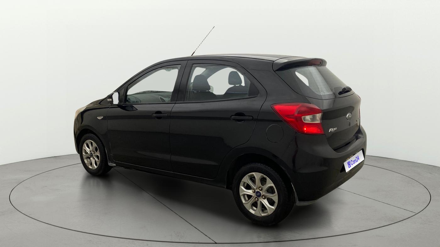2016 Ford New Figo TITANIUM 1.5 PETROL AT, Petrol, Automatic, 79,835 km, Left Back Diagonal