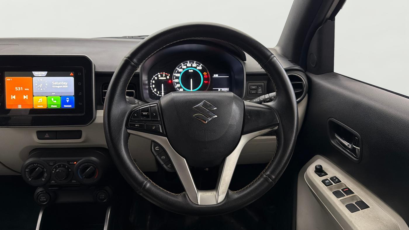 2022 Maruti IGNIS ZETA 1.2, Petrol, Manual, 38,038 km, Steering Wheel Close Up
