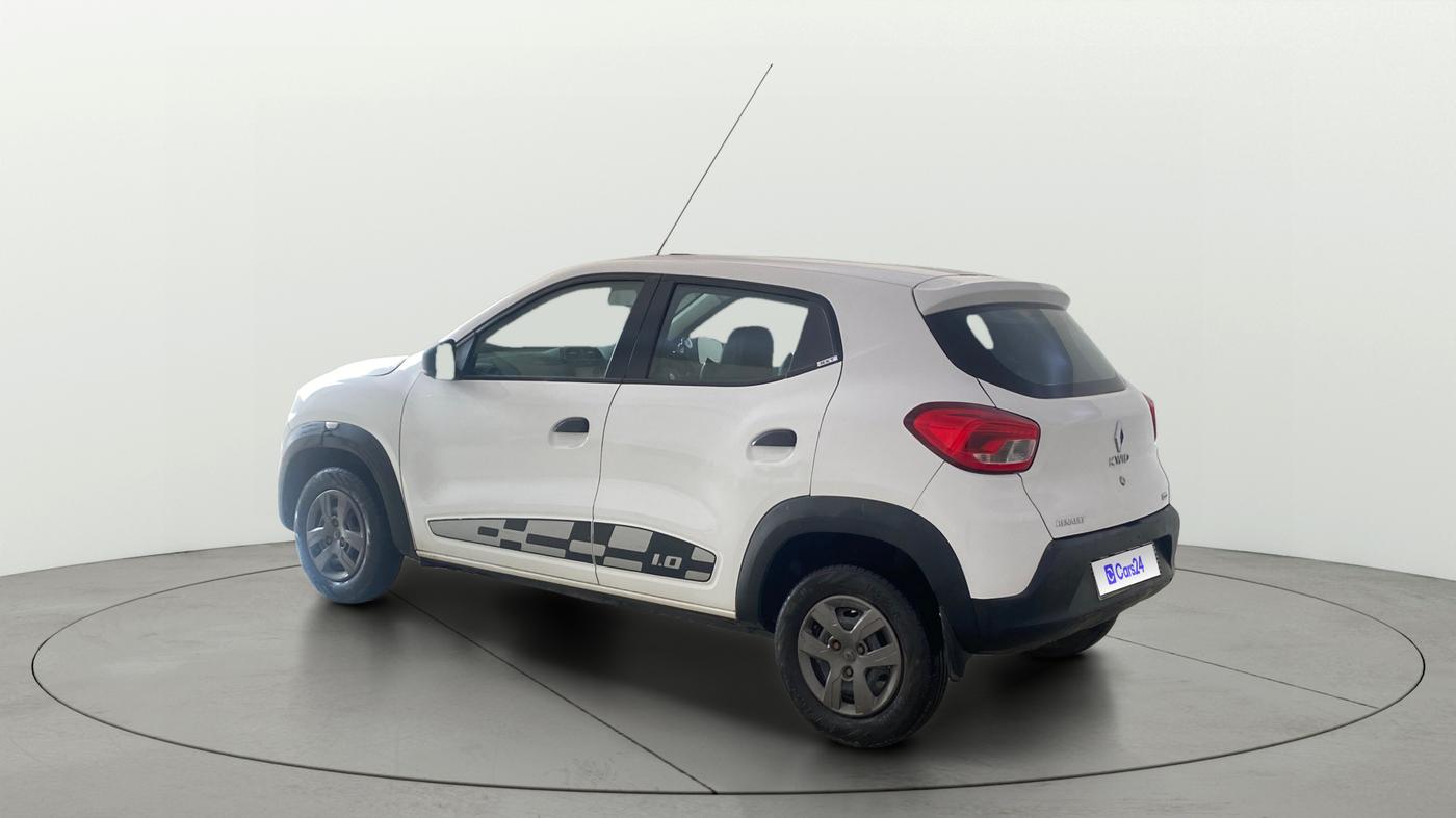 2017 Renault Kwid RXT 1.0 AMT (O), Petrol, Automatic, 74,482 km, Left Back Diagonal