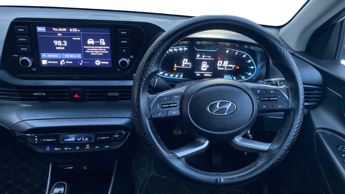 2022 Hyundai NEW I20 Sportz 1.2 IVT, Petrol, Automatic, 20,494 km, Steering Wheel Close Up