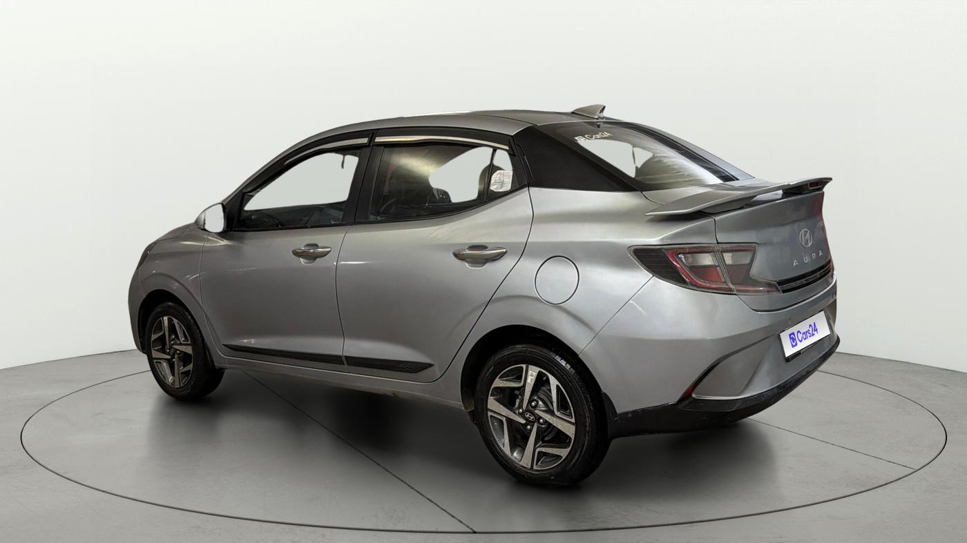 2023 Hyundai AURA SX 1.2 CNG, CNG, Manual, 47,577 km, Left Back Diagonal