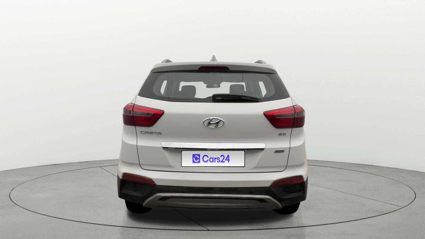 2018 Hyundai Creta SX PLUS AT 1.6 PETROL, Petrol, Automatic, 1,09,264 km, Back/Rear