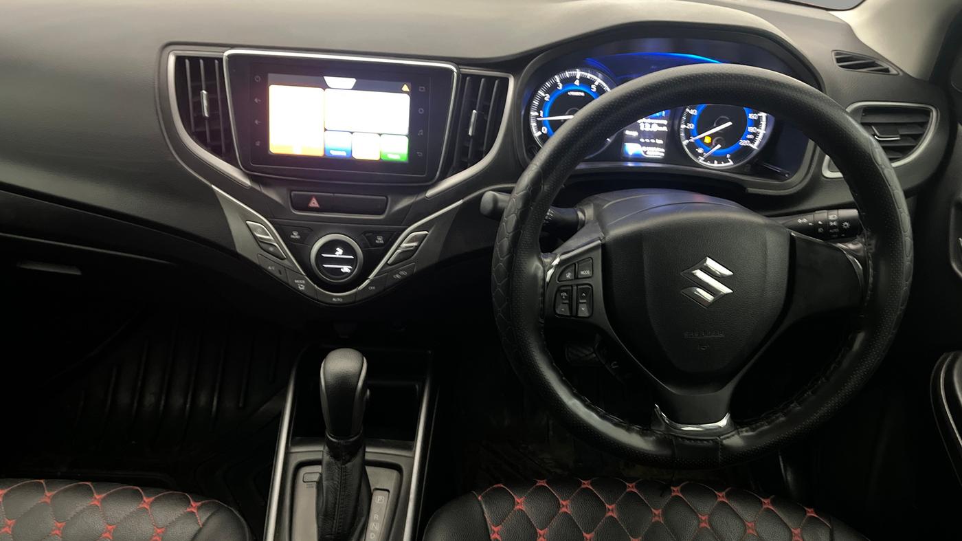 2020 Maruti Baleno ALPHA CVT PETROL 1.2, Petrol, Automatic, 43,479 km, Steering Wheel Close Up