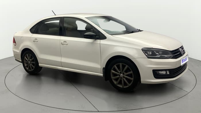 2018 Volkswagen Vento HIGHLINE PLUS 1.2 AT 16 ALLOY, Petrol, Automatic, 77,395 km, Right Front Diagonal