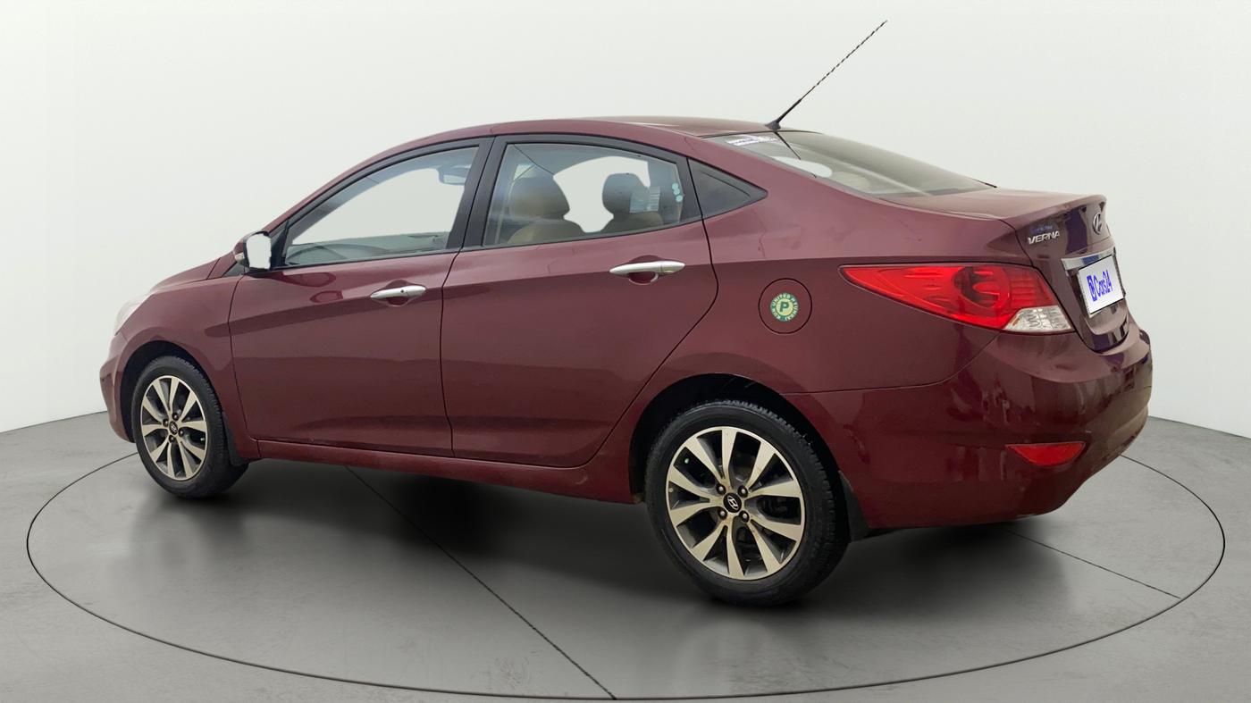 2013 Hyundai Verna FLUIDIC 1.6 VTVT SX, Petrol, Manual, 52,089 km, Left Back Diagonal