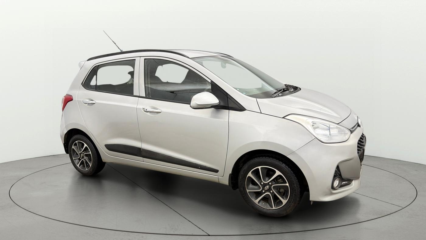 2017 Hyundai Grand i10 ASTA 1.2 KAPPA VTVT, Petrol, Manual, 19,490 km, Right Front Diagonal