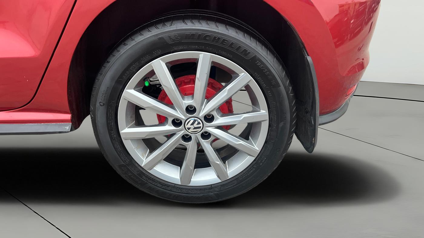 2019 Volkswagen Polo GT TSI AT, Petrol, Automatic, 1,44,580 km, Left Rear Wheel