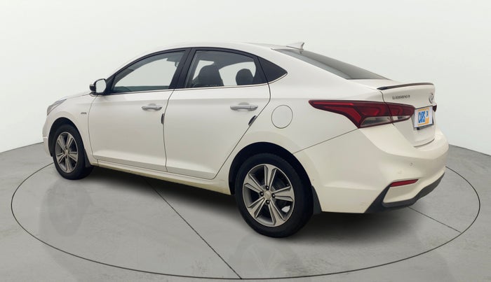 2018 Hyundai Verna 1.6 VTVT SX (O) AT, Petrol, Automatic, 77,959 km, Left Back Diagonal