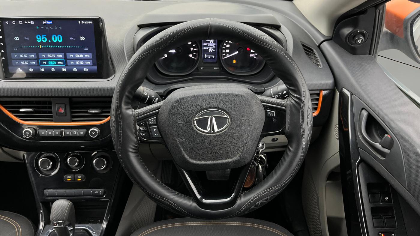 2019 Tata NEXON KRAZ PLUS AMT PETROL, Petrol, Automatic, 29,883 km, Steering Wheel Close Up