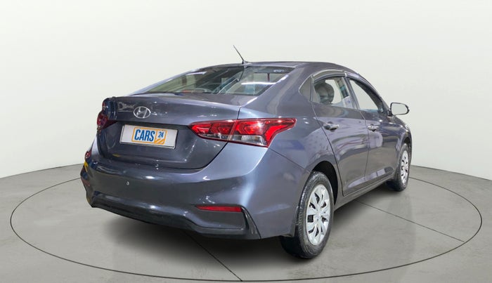 2019 Hyundai Verna 1.4 E PETROL, Petrol, Manual, 49,905 km, Right Back Diagonal