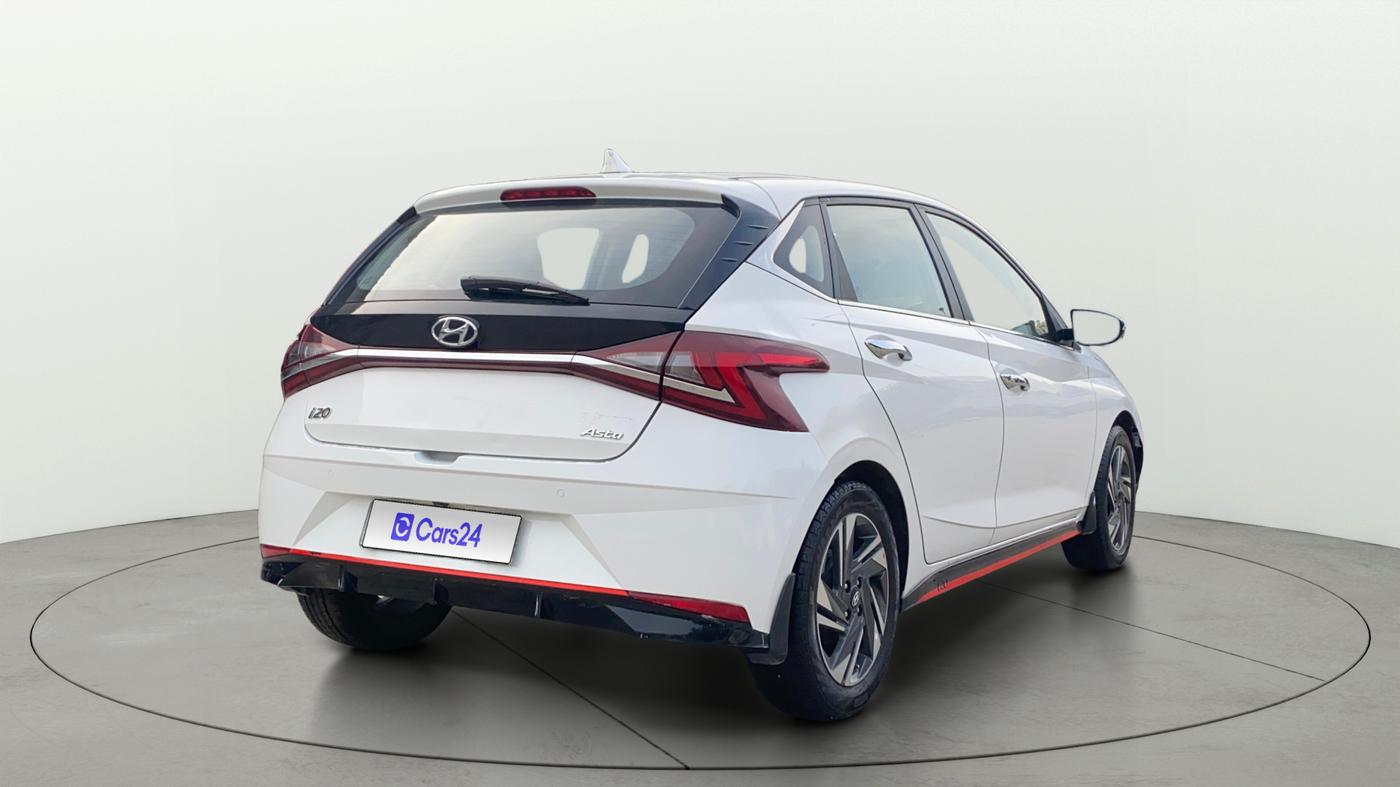 2021 Hyundai NEW I20 ASTA (O) 1.2 MT, Petrol, Manual, 51,818 km, Right Back Diagonal