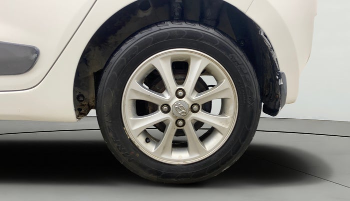 2014 Hyundai Grand i10 ASTA AT 1.2 KAPPA VTVT, Petrol, Automatic, 59,310 km, Left Rear Wheel