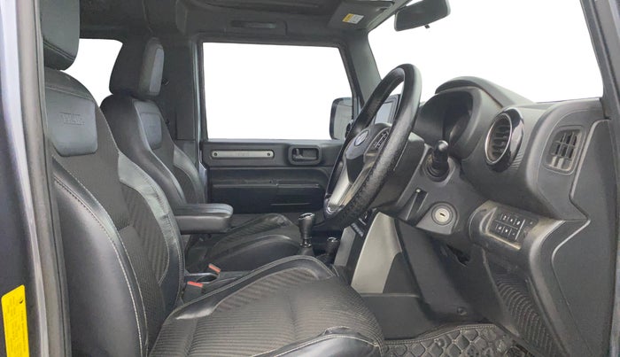 2022 Mahindra Thar LX HARD TOP 4WD MT, Diesel, Manual, 50,593 km, Right Side Front Door Cabin