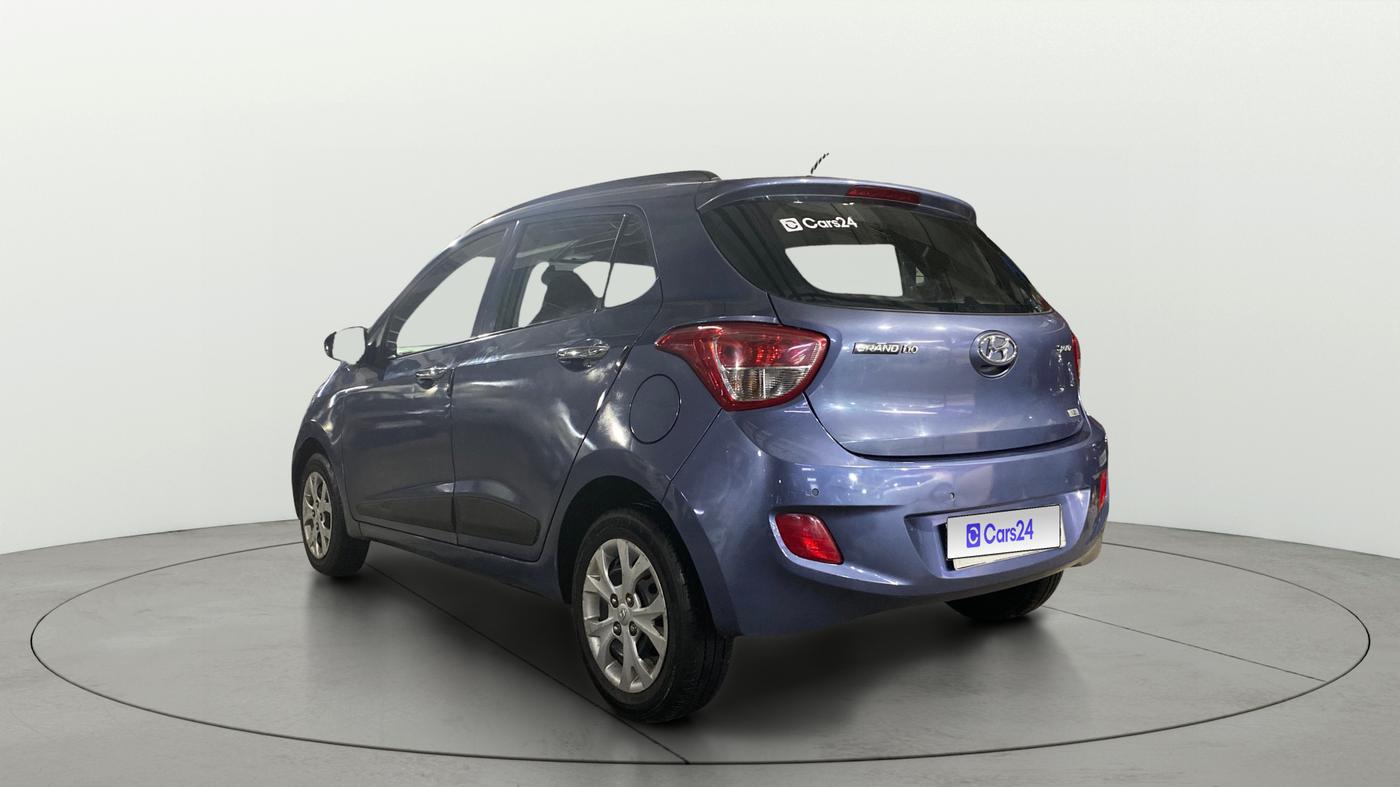 2015 Hyundai Grand i10 SPORTZ 1.2 KAPPA VTVT, Petrol, Manual, 84,265 km, Left Back Diagonal