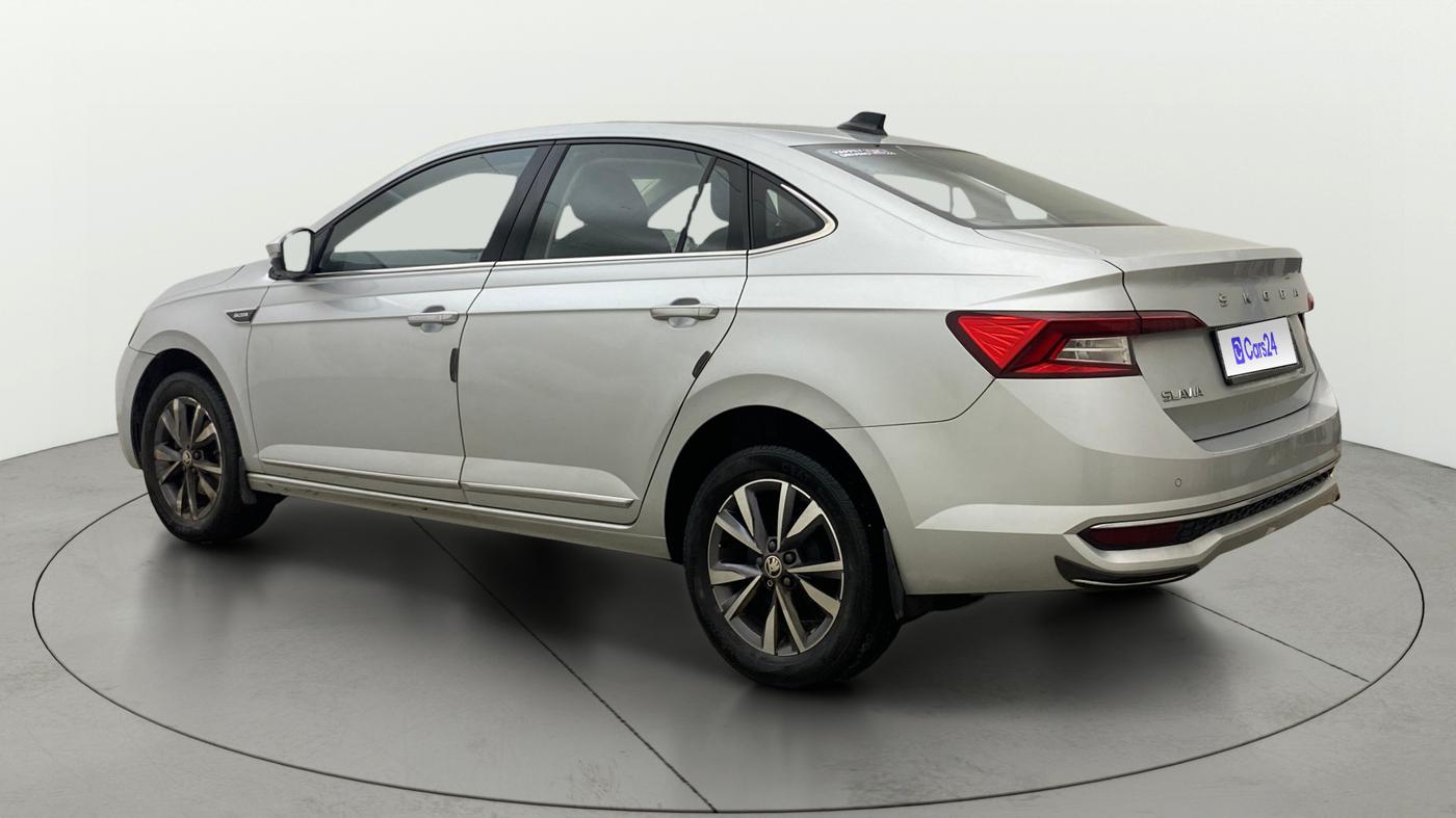 2022 Skoda SLAVIA STYLE 1.0L TSI MT, Petrol, Manual, 66,940 km, Left Back Diagonal