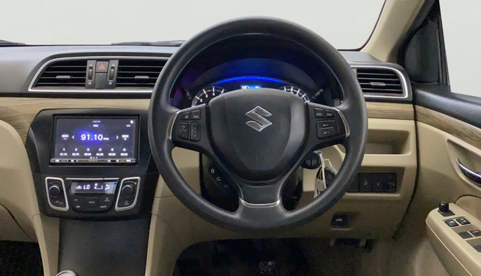 2019 Maruti Ciaz DELTA 1.5 SHVS MT PETROL, Petrol, Manual, 52,183 km, Steering Wheel Close Up