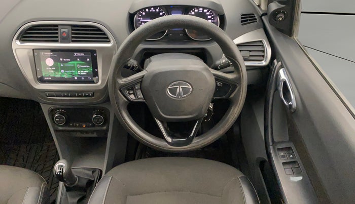2019 Tata TIGOR XZ PLUS PETROL, Petrol, Manual, 53,991 km, Steering Wheel Close Up
