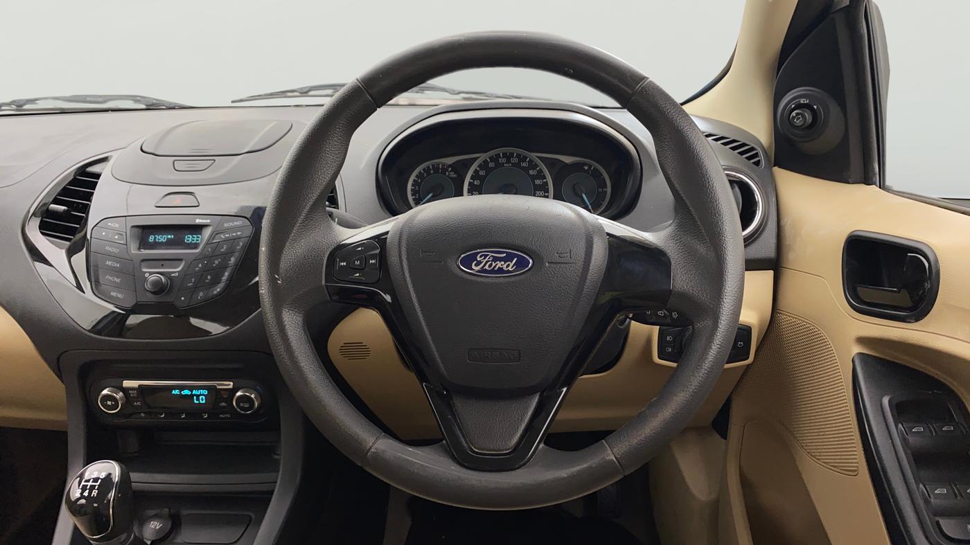 2017 Ford Figo Aspire TITANIUM 1.2 PETROL, Petrol, Manual, 37,988 km, Steering Wheel Close Up