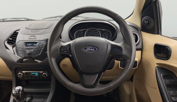 2017 Ford Figo Aspire TITANIUM 1.2 PETROL, Petrol, Manual, 37,988 km, Steering Wheel Close Up