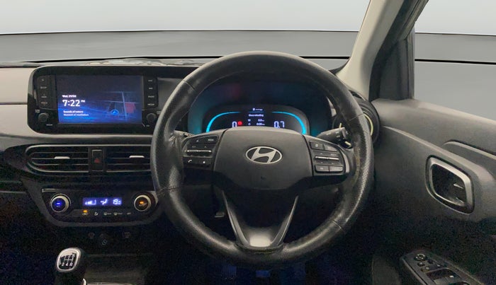2023 Hyundai EXTER SX (O) CONNECT 1.2 MT DUAL TONE, Petrol, Manual, 50,566 km, Steering Wheel Close Up