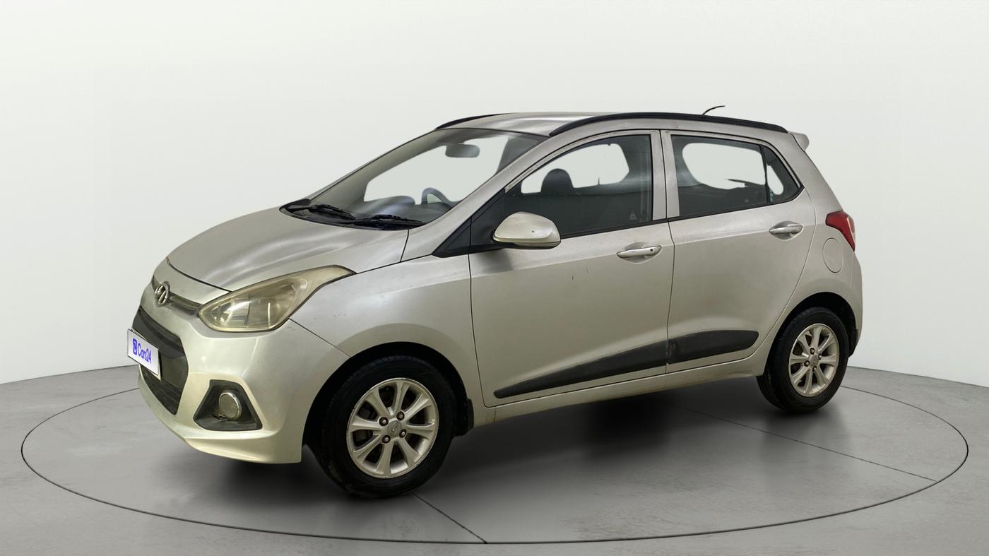 2014 Hyundai Grand i10 ASTA 1.2 KAPPA VTVT, Petrol, Manual, 55,312 km, Left Front Diagonal