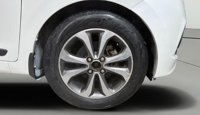 2014 Hyundai Xcent SX 1.2 (O), Petrol, Manual, 1,17,664 km, Right Front Wheel