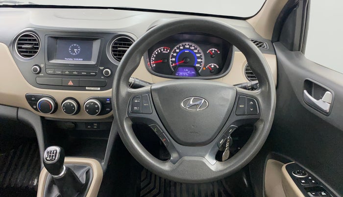 2017 Hyundai Grand i10 SPORTZ 1.2 KAPPA VTVT, Petrol, Manual, 29,677 km, Steering Wheel Close Up